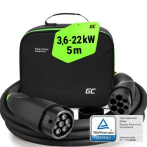 Green Cell Snap Καλώδιο Φόρτισης EV Type 2 – 22 kW / 32A / 5 m